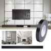 banda adeziva decorativa pentru acoperirea rosturilor gresie si faianta rola 60m x 10mm negru cbd coral best deals 543082