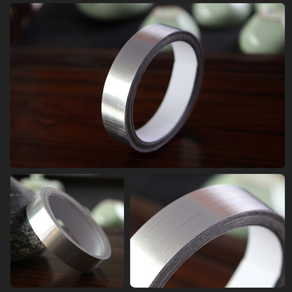 banda adeziva decorativa pentru acoperirea rosturilor gresie si faianta rola 60m x5mm silver cbd coral best deals 665303