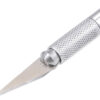 bisturiu tip cutter pentru diverse activitati cutter metalic de precizie cu 5 lame de rezerva argintiu cbd coral best deals 237600