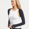 bolero sport pentru protectie solara cu maneci elastice marime universala m xl negru cbd coral best deals 538201
