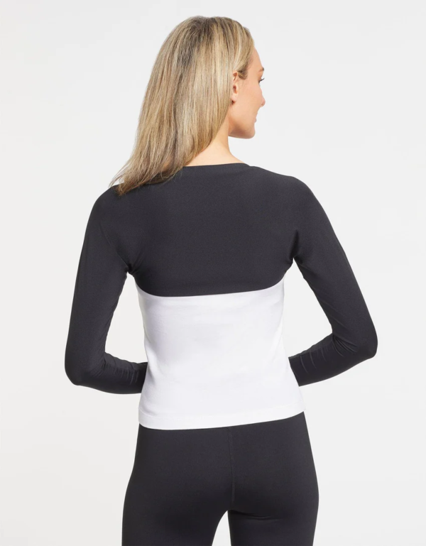 bolero sport pentru protectie solara cu maneci elastice marime universala m xl negru cbd coral best deals 662878