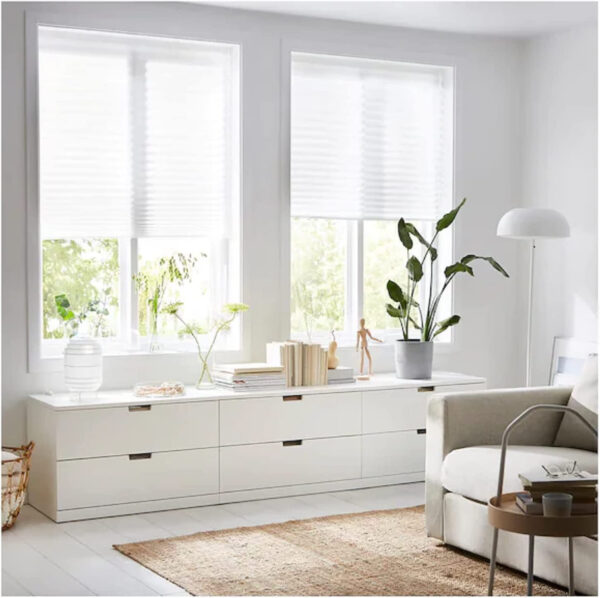 draperie pentru fereastra cu sistem de prindere autoadeziv inclus din pvc textil 60 x 150 cm 140329