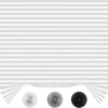 draperie pentru fereastra cu sistem de prindere autoadeziv inclus din pvc textil 60 x 150 cm 221364