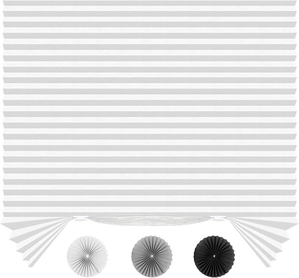 draperie pentru fereastra cu sistem de prindere autoadeziv inclus din pvc textil 60 x 150 cm 221364