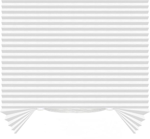 Draperie Fereastră 60×150 Cm Alb - Pvc Textil Cu Prindere Autoadezivă | izideal