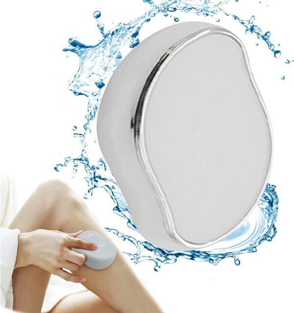 epilator cu cristale nano glass reutilizabil fara durere pentru epilarea parului si exfolierea pielii unisex alb cbd coral best deals 439215
