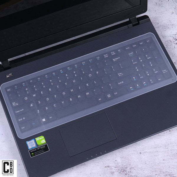 folie de protectie pentru tastatura laptop din silicon transparent reutilizabila dimensiune universala cbd coral best deals 410761