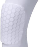 genunchiera pentru protectie genunchi supraelastica cu tampon compatibila unisex 48cm alb cbd coral best deals 496010