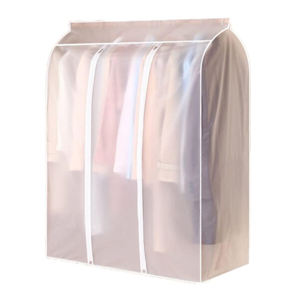 husa protectie haine pentru dressing sau sifonier material premium impermeabil 50 x 80 x 90 cm alb cbd coral best deals 669621