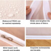 husa protectie haine pentru dressing sau sifonier material premium impermeabil 50 x 80 x 90 cm alb cbd coral best deals 997936