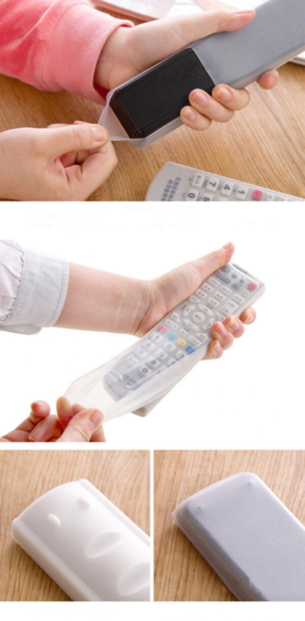 husa telecomanda televizor model universal din silicon flexibil transparenta cbd coral best deals 189847