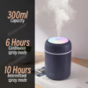 mini umidificator difuser model premium cu 2 moduri de functionare a luminilor si a timpului de functionare aromaterapie negru cbd coral best deals 643887