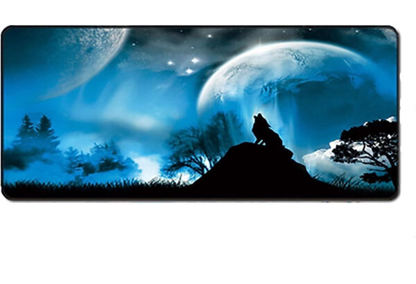 Mousepad Pentru Gaming, 90x40 Cm, Baza Cauciucata Si Cusaturi | izideal