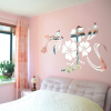 oglinzi acrilice autoadezive pentru design si decor interior stickere model cu flori decorative 60 x 80 cm cbd corl best deals 089488