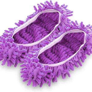 papuci de casa tip mop pentru curatenie podea gresie si parchet marime universala mov cbd coral best deals 430840