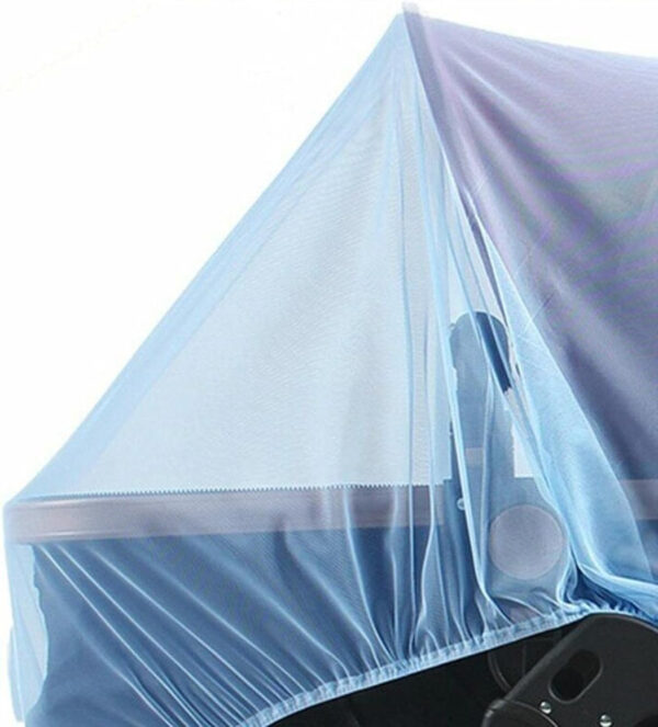 plasa anti tantari si insecte pentru cariucior copii landou patut 110 x 90 cm cu sistem de prindere elastic roz cbd coral best deals 644558