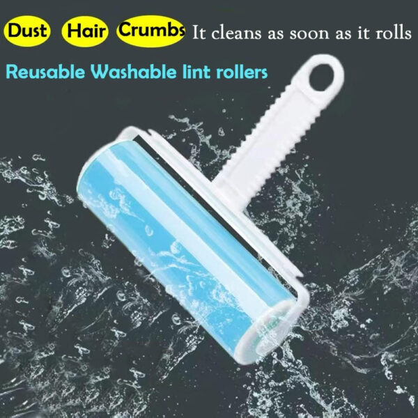 rola reutilizabila pentru intretinerea hainelor si indepartarea scamelor fara consumabile premium albastru cbd coral best deals 003834