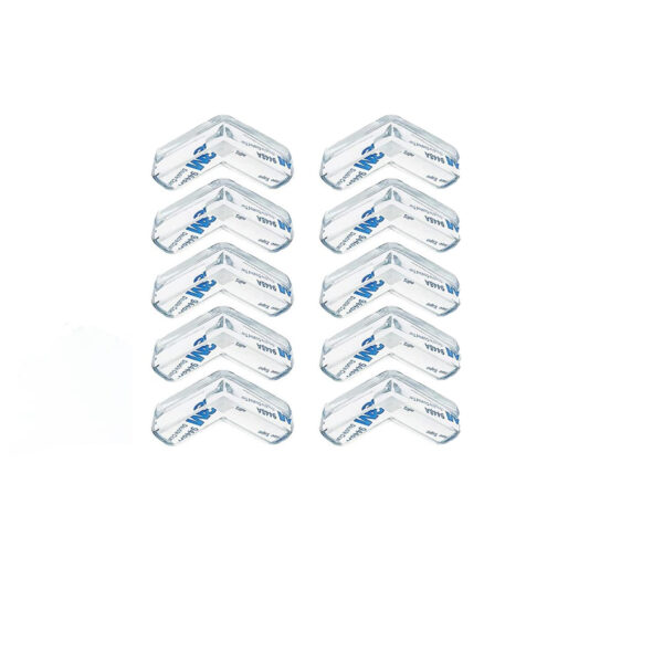 Set 10 Colțare Silicon Transparent Pentru Protecție Mobilă - | izideal