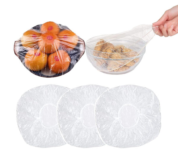 set 100 huse din nylon pentru protectie boluri si alimente 8 20 cm transparente cu elastic universale cbd coral best deals 199795