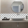 set 19 stickere decorative pentru perete sau faianta 10 x 10 cm 0 19 m 390184