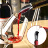 set 2 dopuri din aluminiu pentru sticle de vin din inox model premium cbd coral best deals 505627