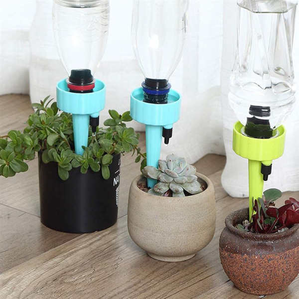 set 3 dispozitive cu sistem reglabil al debitului prin picurare pentru udarea si irigarea ghivecelor de flori plantelor si a pomilor fructiferi multic 917487