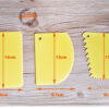 set 3 spatule pentru modelat alatul si prajiturile pvc cbd coral best deals 277565