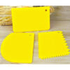 set 3 spatule pentru modelat alatul si prajiturile pvc cbd coral best deals 992817