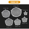 set 6 capace din silicon 6 marimi pentru vase de gatit si recipiente de depozitare alimente cbd coral best deals 452309