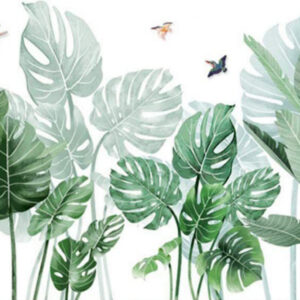 sticker autocolant decorativ planta de ghiveci 100 x 17 5 cm 886498