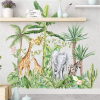 sticker decorativ animale salbatice din safari 60 x 90 cm 666075
