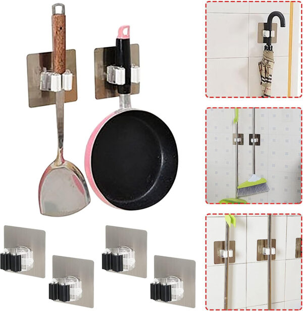 suport adeziv alb premium pentru matura mop sau accesorii bucatarie si baie cbd coral best deals 579082