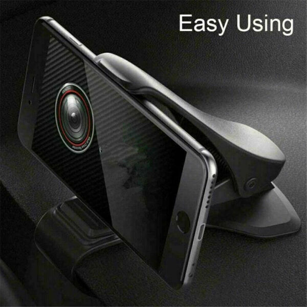 suport auto cu prindere pe bord pentru telefon model universal premium negru cbd coral best deals 036667