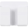 suport pentru telefon sau telecomanda tv si ac 8 7 x 9 8 cm cu prindere auto adeziva cu prindere pe orice suprafata plana universal alb 875643