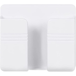 suport pentru telefon sau telecomanda tv si ac 8 7 x 9 8 cm cu prindere auto adeziva cu prindere pe orice suprafata plana universal alb 875643