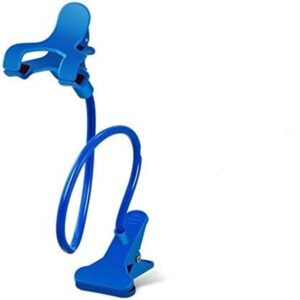 suport telefon cu brat si clema metalica sau tableta calitate premium 50 cm albastru cbd coral best deals 672061