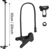 suport telefon cu brat si clema metalica sau tableta calitate premium 50 cm negru cbd coral best deals 828975
