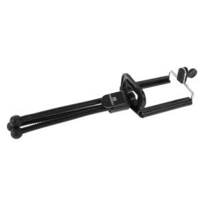 trepied flexibil si reglabil pentru telefon go pro camera foto sau video universal metalic negru cbd coral best deals 014336