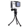 trepied flexibil si reglabil pentru telefon go pro camera foto sau video universal metalic negru cbd coral best deals 375023